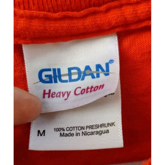 Baltimore Orioles Mascot CRUUUUUUUUUZ (27 Z's) MLB Orange T-shirt Gildan Medium - Picture 3 of 7